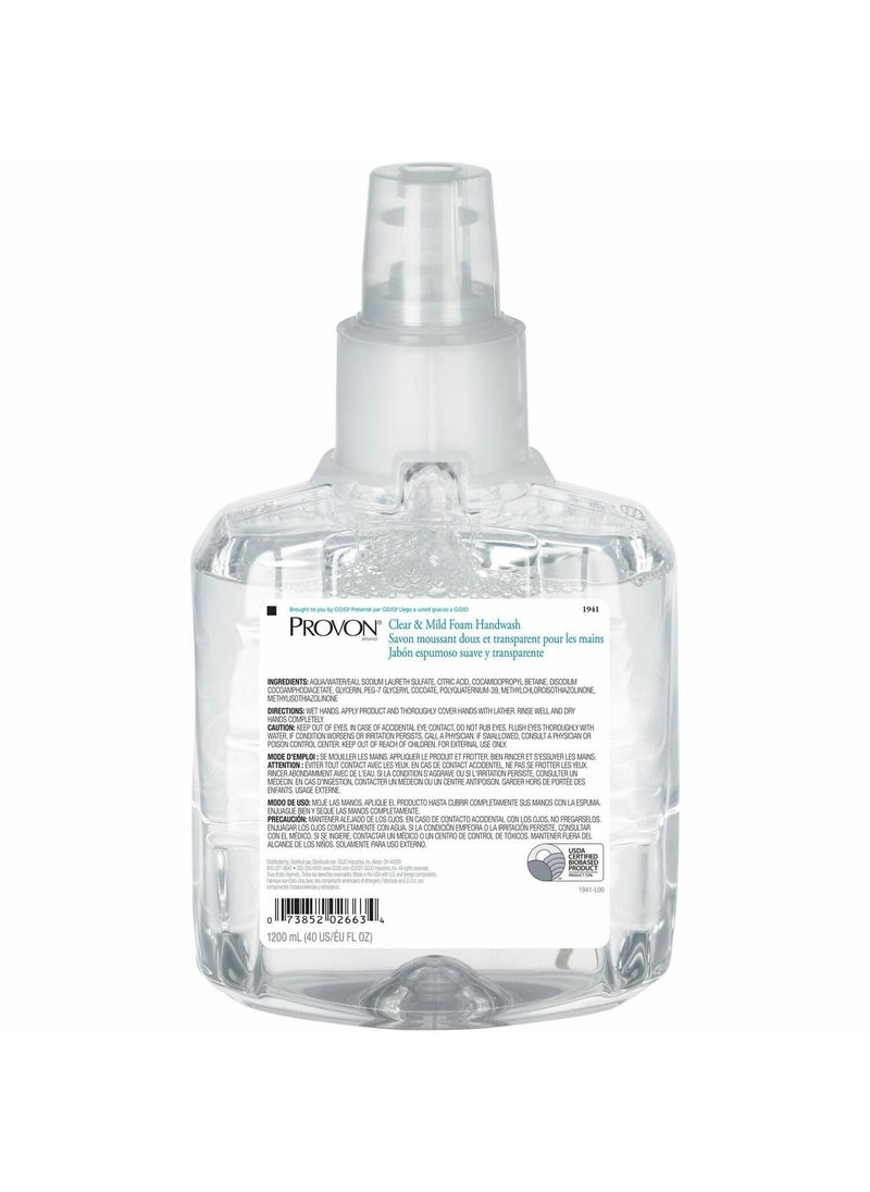 PROVON LTX12 Clear  Mild Foam Handwash