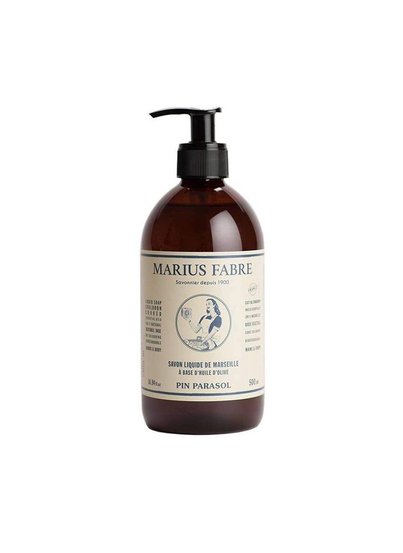 Marius Fabre Marseille Liquid Soap Pine  500ml