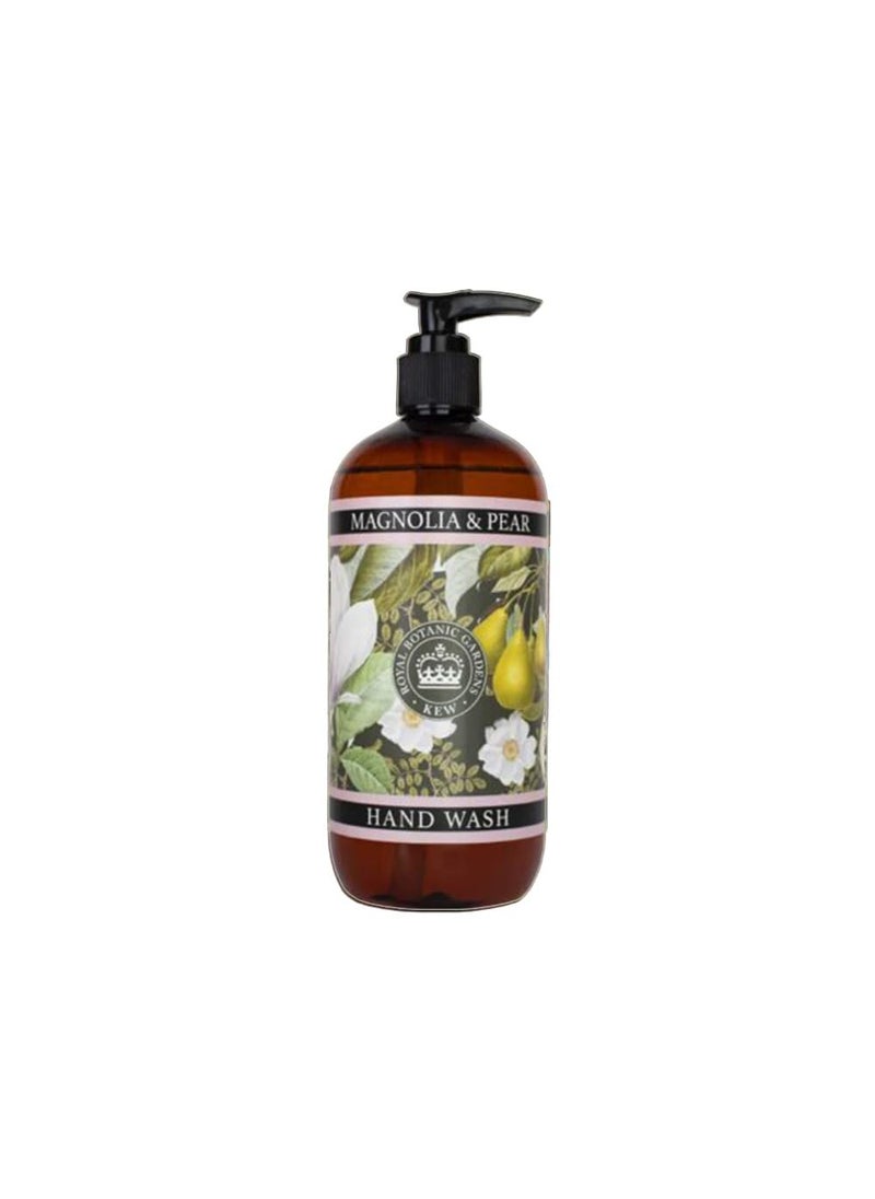 The English Soap Company Kew Gardens Luxury Hand  Body Wash Refreshing Hand  Body Wash with Vitamin E Enriched with Soothing Aloe Vera Magnolia  Pear Scent 17 fl oz