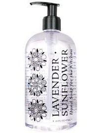 Greenwich Bay Trading Company Kitchen Collection Lavender Sunflower Hand Soap