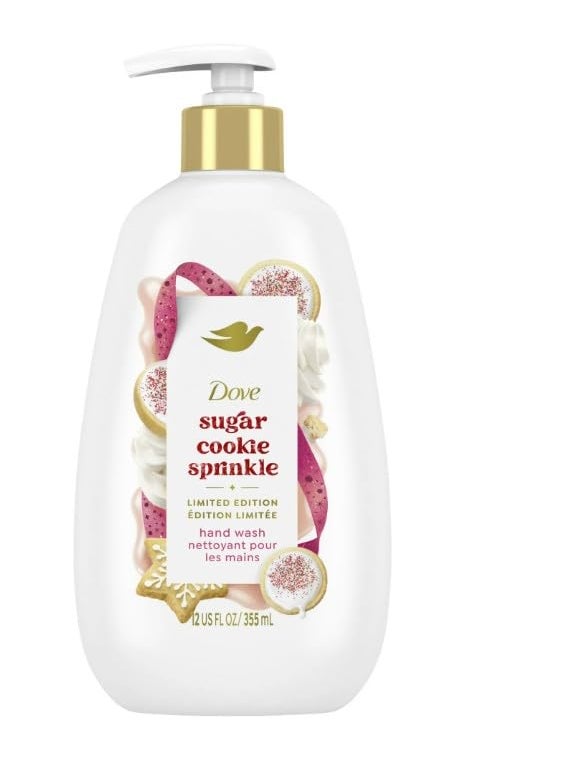 Dove Holiday Treats Hand Wash Sugar Cookie Sprinkle 2 Pack12 oz
