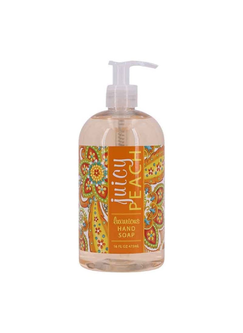 Greenwich Bay Trading Company 16 fl oz Hand Soap Botanical Collection Juicy Peach Shea Butter