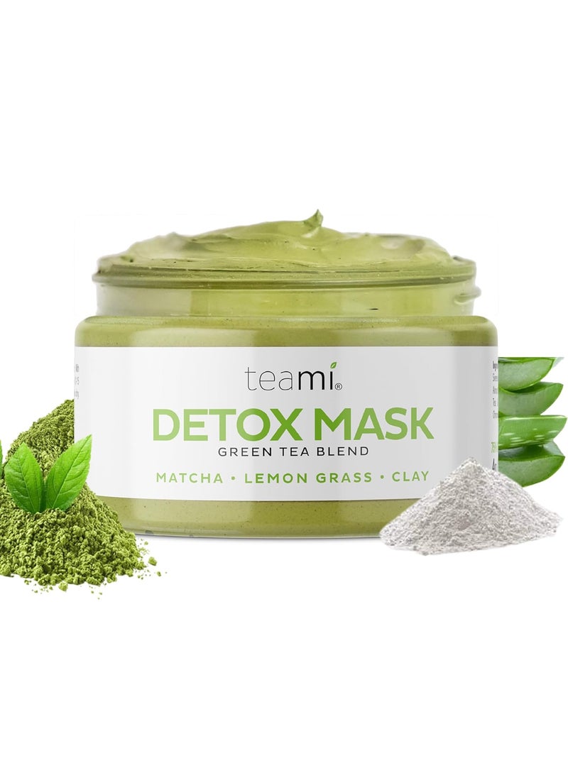 Teami Detox Face Mask for Hydraiting Moisturizing  Purifying Blackhead Remover Green Tea Deep Cleanse Mask reduces Acne  oil Pore Minimizer Clay Mask for All Skin Types Stick Mask Alternative