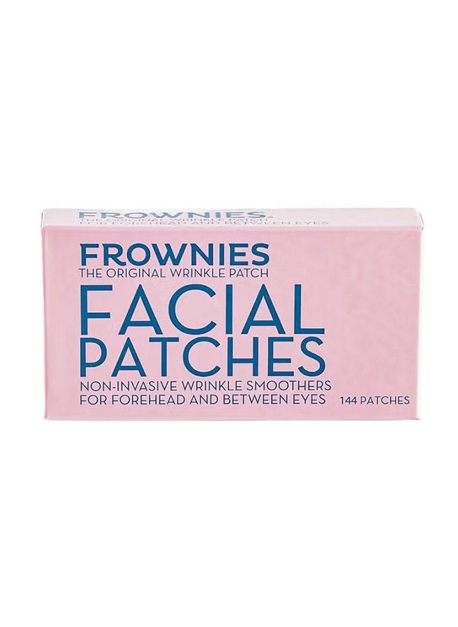 The Original Wrinkle Patch, Facial Patches, Hypoallergenic Facial Patches to Smooth & Soften, Corners of Eyes and Mouth, for Overnight Use, 144 Patches