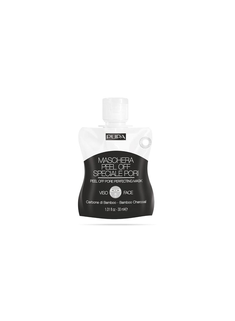 Pupa Milano PeelOff Pore Perfecting Face Mask  Detox Skin Treatment  Bamboo Charcoal And Vitamin E Purify The Skin And Free Clogged Pores  Brightens Skin  101 Oz 568243004