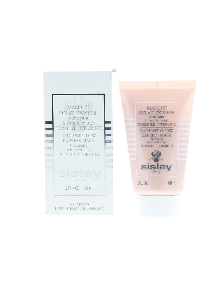 Sisley Radiant Glow Express Mask with Red Clays Intensive Formula 23 Ounce