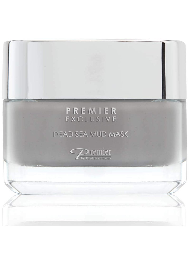 Dead Sea Mud Face MASK Premier Dead Sea online Exclusive natural formula wrinkle reducer antiaging pore minimizer witch hazel aloe vera minerals vitamins nutrients antioxidants 17FLoz