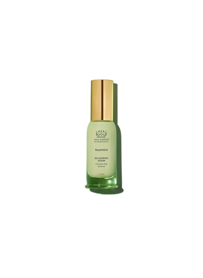 Tata Harper Superkind BioBarrier Serum Intensive Age Defense for Reactive Skin 100 Natural Made Fresh in Vermont 30mL