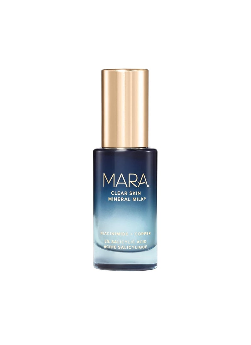 MARA  Clear Skin Mineral Milk  PlantBased Skin Care  AntiAging Serum Retinol Alternative To Moisturize  Exfoliate 1 oz  30 ml