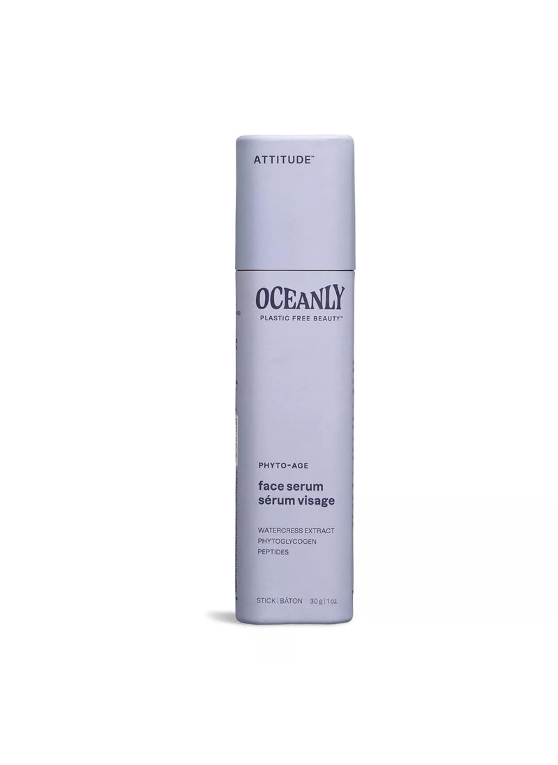ATTITUDE Oceanly Face Serum Stick EWG Verified Plasticfree Plant and MineralBased Ingredients Vegan and Crueltyfree Beauty Products PHYTO AGE Unscented 1 Ounce