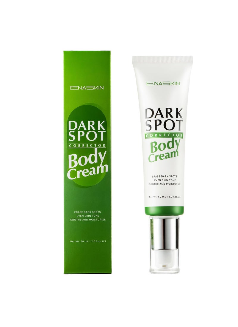 EnaSkin Dark Spot Corrector Cream Dark Spots Remover Cream for Even Skin Tone  Upgraded Formula Dark Spots Cream for Body  Face Neck Underarm Elbows Knees Legs 2 Fl oz