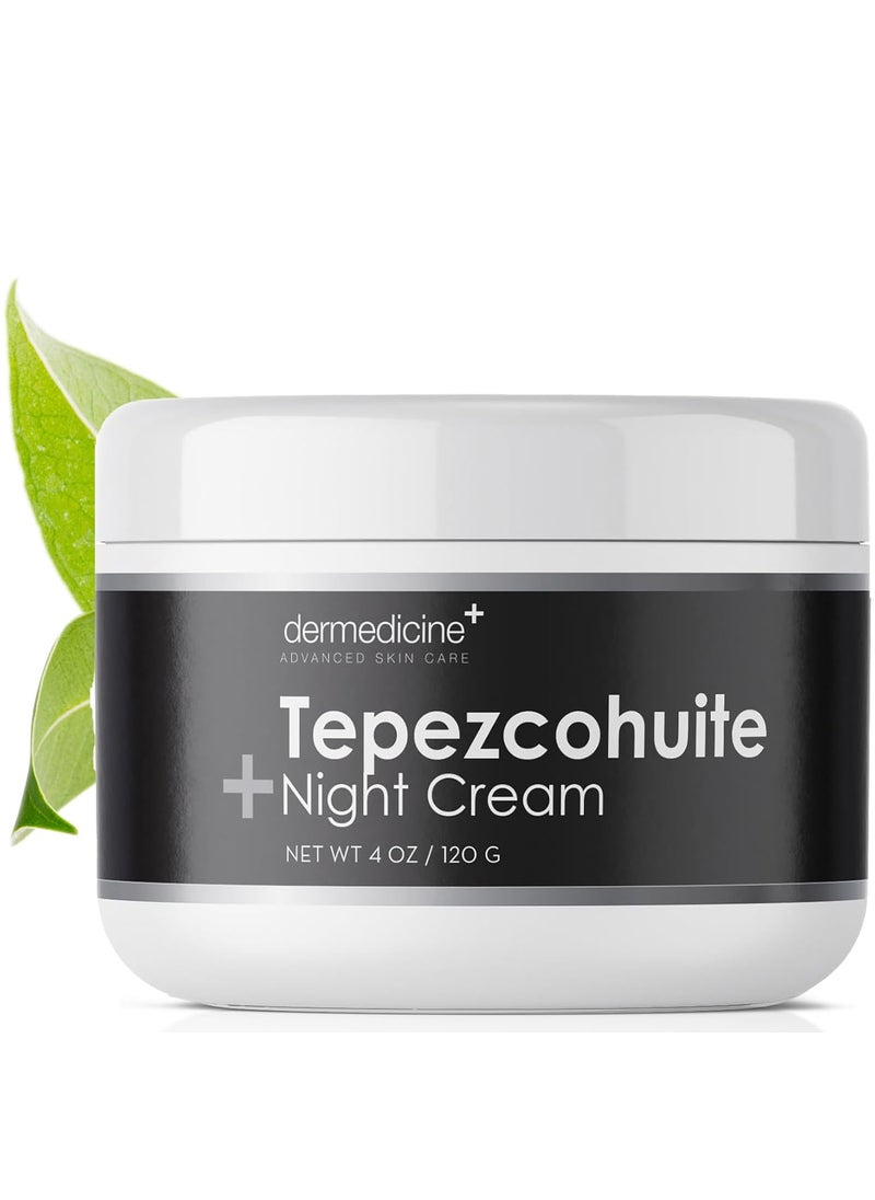 Tepezcohuite Cream Original Enhanced Formulation with Mexican Origins Mexico Night Cream Tepesquehuite Crema Beauty Products from Milagrosa Tepezcohuite Powder Para La Cara Skin Care 4oz