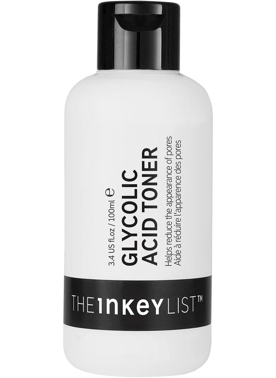 The INKEY List Glycolic Acid Toner Exfoliator to Reduce Pore Size Blur Fine Lines and Even Skin Tone 338 fl oz