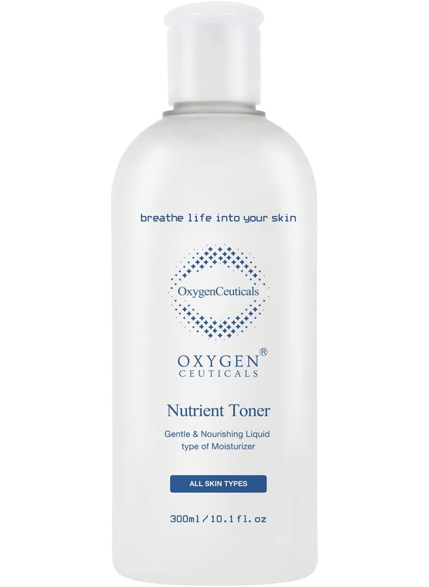 Nutrient Toner  Hydrating Essence Toner with Hyaluronic Acid Korean Skincare for Glass Skin 300ml  101 oz