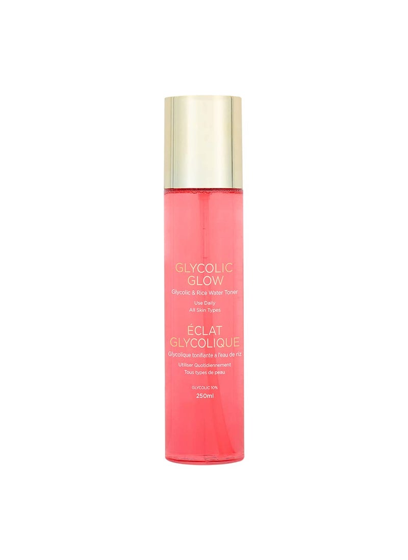 MAKARI Glycolic Acid and Rice Water Toner 250 ml Hydrating and Brightening Facial Spray AntiAging Skincare for Uneven Skin Tone Fine Lines and Wrinkles Pore Minimizer Pure Face Moisturizer