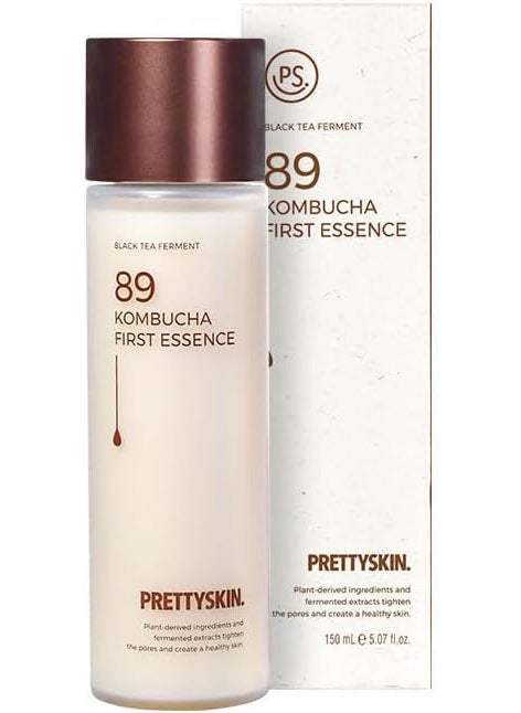 PSPRETTYSKIN Vegan Kombucha 62 Facial Essence  Korean Skin Care 507floz