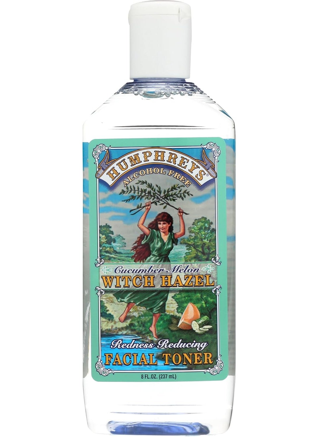 Humphreys Witch Hazel Facial Toner Cucumber Melon 8 Ounce