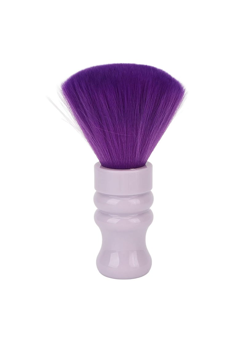 Neck Duster Hair Sweep Brush Nylon Brush ABS Handle Soft Face Dust Cleaning Tool Face Brush Hair Cutting Brushes Facial Cleaning Hairbrush for Barber Salon