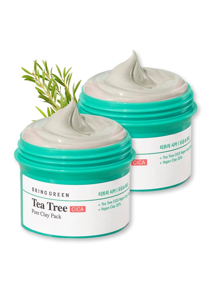 BRING GREEN Tea Tree Cica Pore Pack Tea Tree Cica Pore Clay Pack