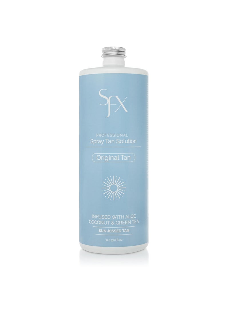 SunFX Original Tan  All Natural Spray Tanning Solution1L338 fl oz LIGHT SUMMER