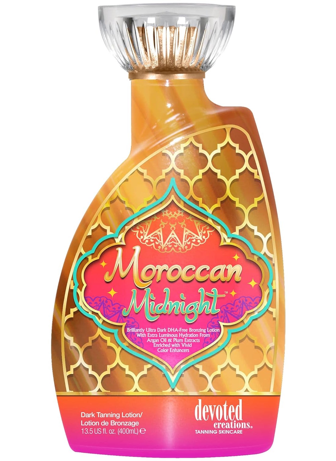 Devoted Creations Moroccan Midnight Ultra Dark Natural Bronzer Tanning Lotion 135 oz