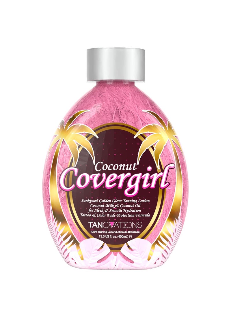 Tanovations Coconut Covergirl Sunkissed Golden Glow Bronzing Lotion 400ml