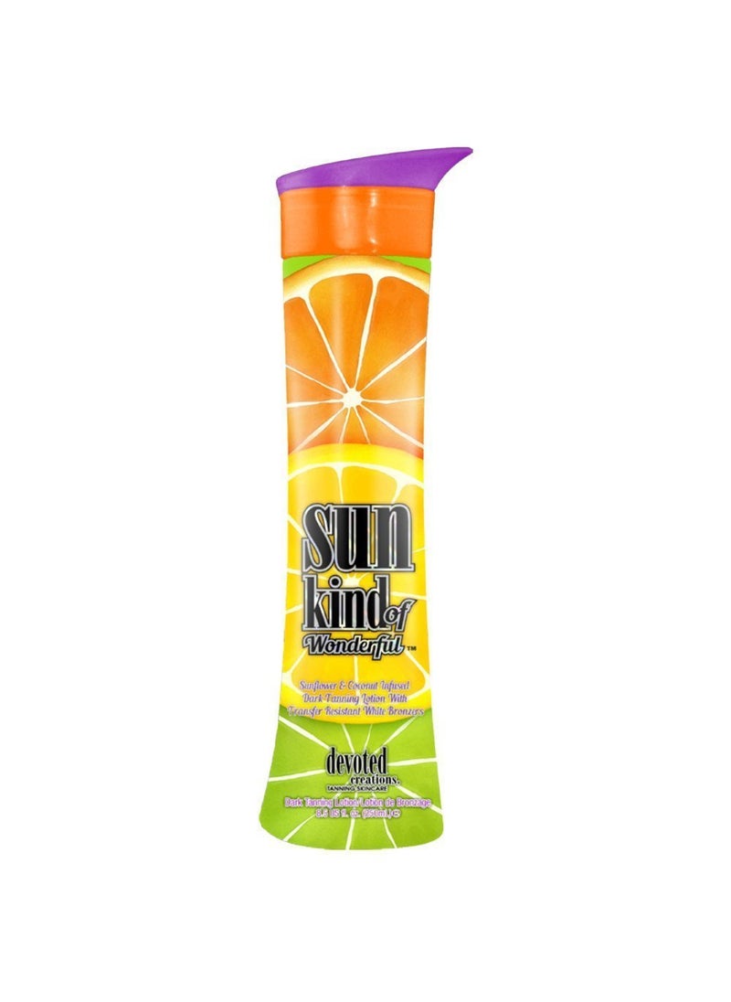 Devoted Creations Sun Kind Of Wonderful Extreme Dha Bronzer Tanning Lotion 85 oz