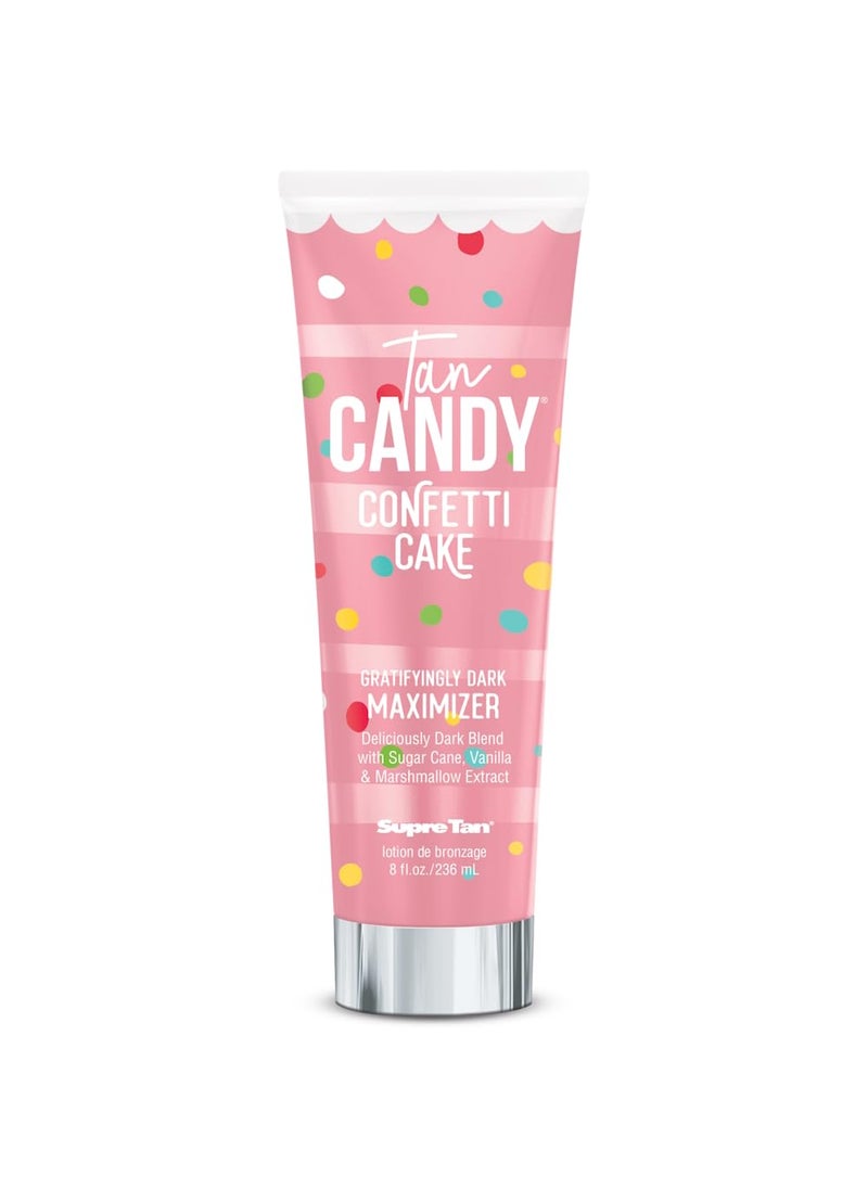 Tan Candy Confetti Cake Dark Tanning Maximizer 8oz