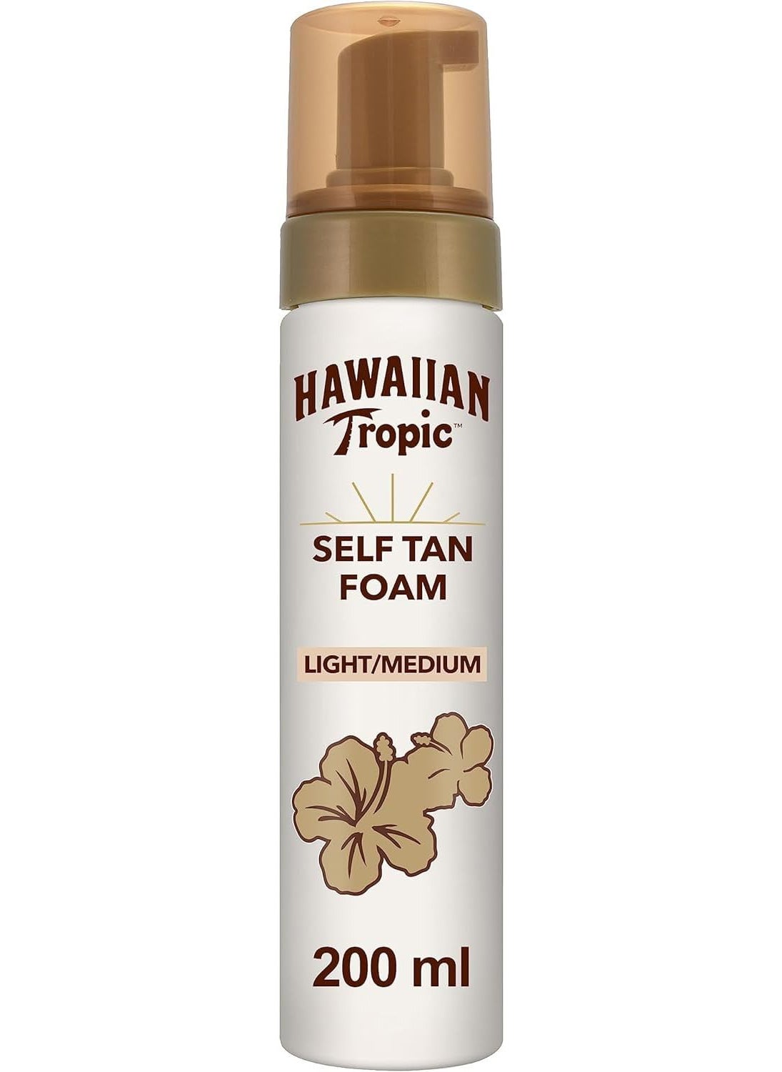 Hawaiian Tropic Self Tanning Foam LightMedium 200ml