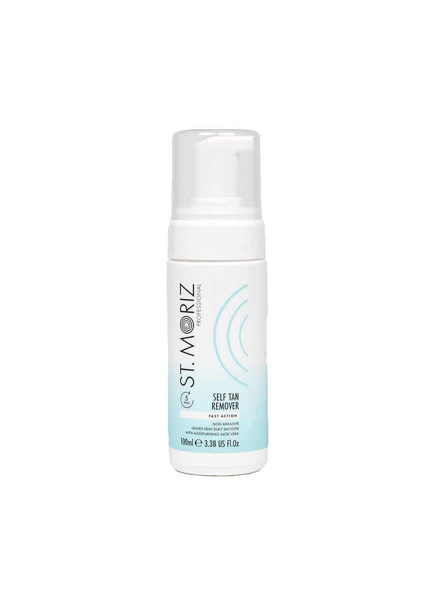 St Moriz Professional Rapid Self Tan Remover Mousse  Removes Old Self Tanner in 5 Minutes  With Moisturizing Aloe Vera to Soothe Skin  Express Fake Tan Eraser Foam 338 fl oz