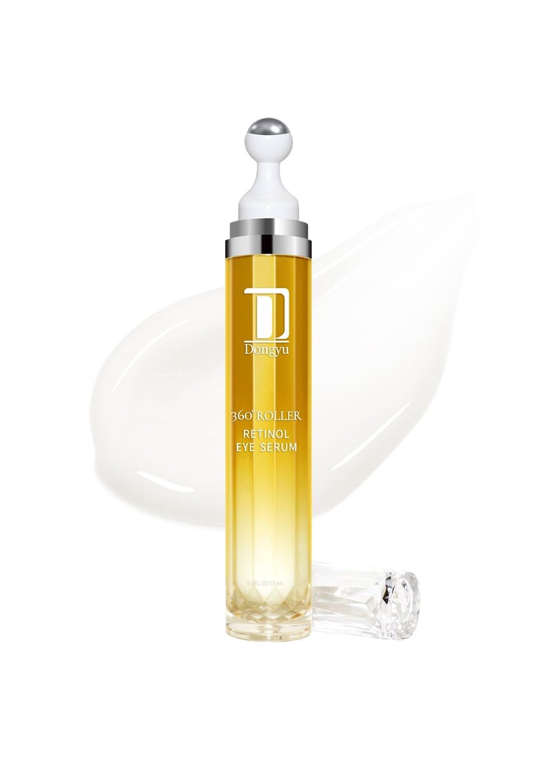 Dongyu AntiAging Retinol Eye Cream Under Eye Cream for Wrinkles Fine Lines at Night  Daily Firming Eye Serum for Puffiness Eye Bags