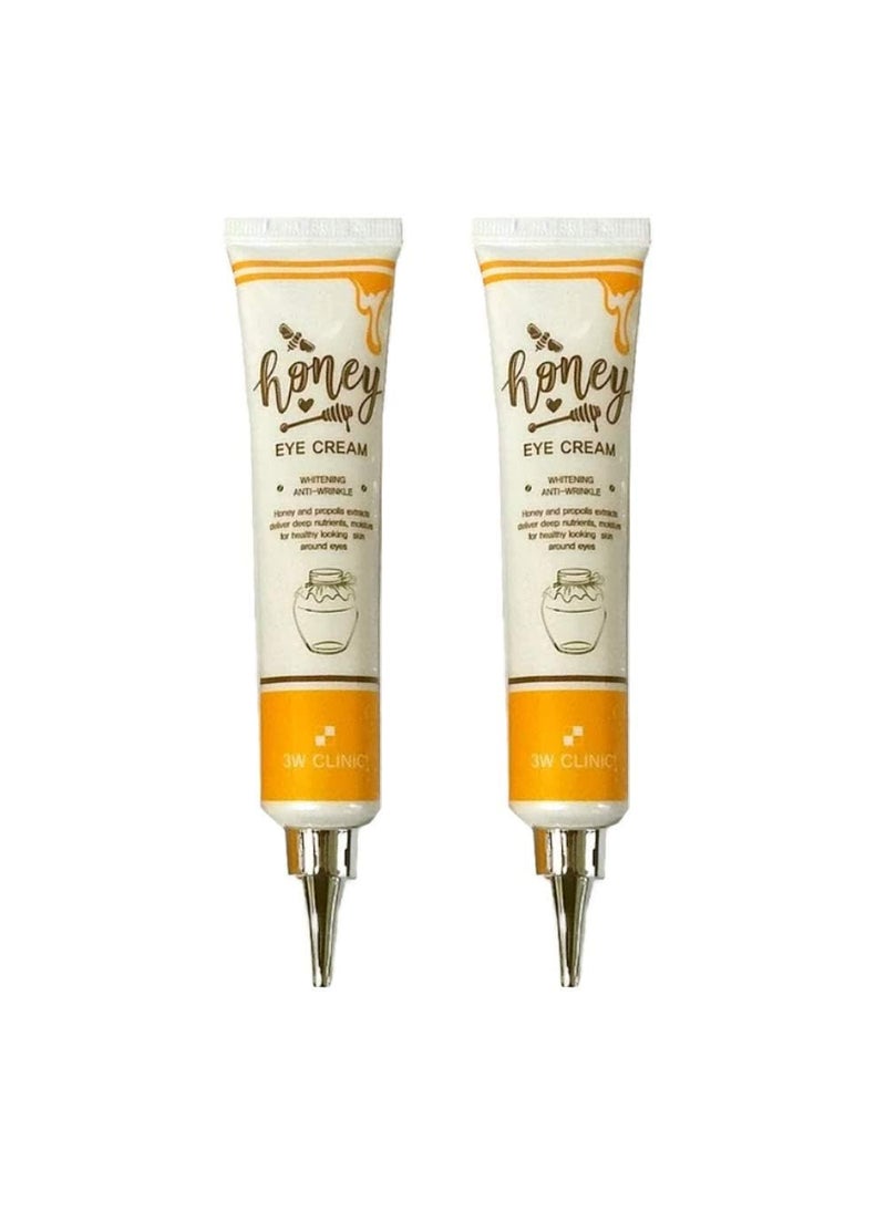 3w Clinic Honey Eye Cream 40ml  141 floz x 2Pack