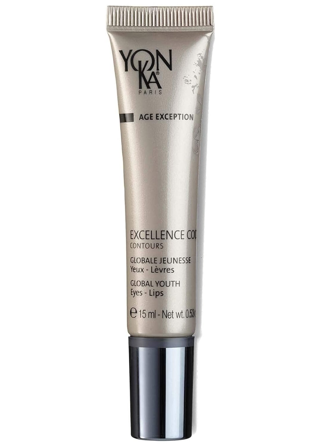 YonKa Excellence Code Contours Eye Cream 15ml AntiAging Eye and Lip Treatment with Hyaluronic Acid Reduce Puffiness and Dark Circles ParabenFree