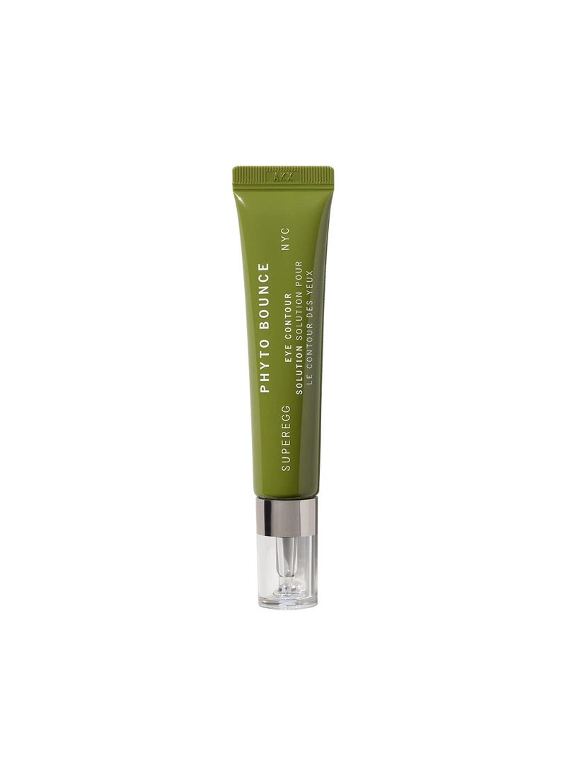 SUPEREGG Phyto Bounce Eye Contour Solution For vibrancy and restoration Concentrated solution cream with Tremella Mushroom and Peptides 15ML  05 FL OZ