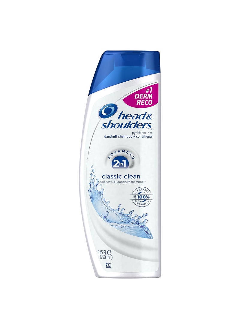 Head and Shoulders Classic Clean 2in1 AntiDandruff Shampoo  Conditioner 845 Fl Oz