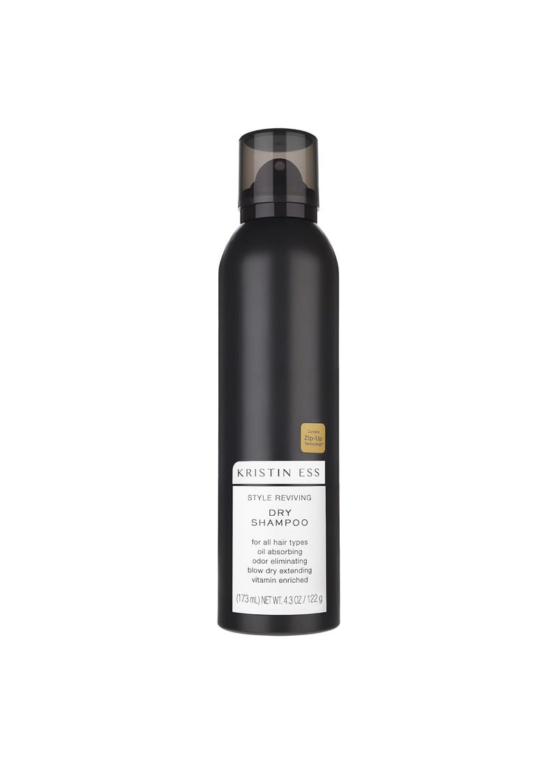 Kristin Ess Dry Shampoo Spray for Oily Hair  Absorbs Oil Adds Volume with Minimal Residue Style Extender  Fragrance Refresher  Sulfate Free Vegan  Color Safe  Fresh Pear Fragrance