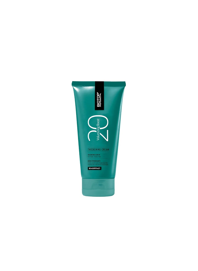 Biotop Professional 20 Volumizing Boost Hair Cream  Nourishing Hair Styling Cream for Lightweight Volume  LongLasting Humidity Protection  Infused with Green Tea Extract  Citric Acid 608 Oz