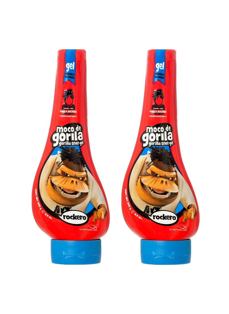 Moco de Gorila Gorilla Snot Hair Gel Rockero 1199 oz 340g 2 PACK