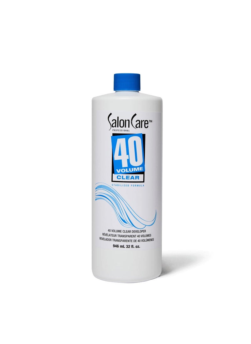 Salon Care 40 Volume Clear Developer 32 Oz