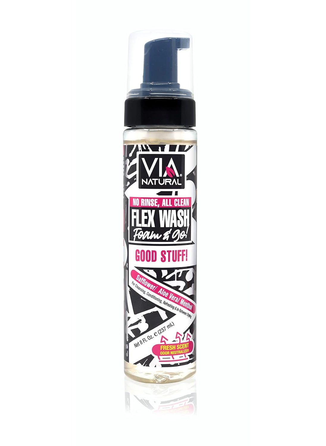 Via Natural Freestyle Flex Wash Foam  Go