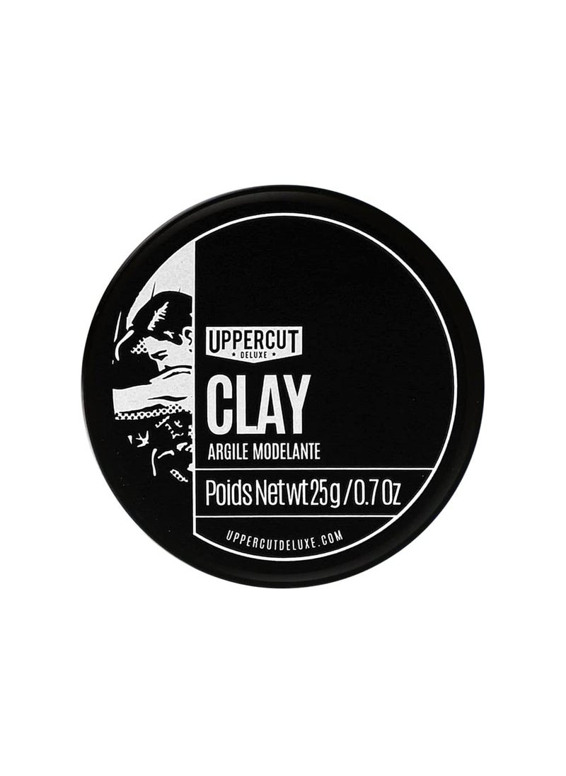 UPPERCUT DELUXE Clay Midi Professional Water Based Product for a Natural Looking Finish Strong Hold and Low Shine 07 oz  25g