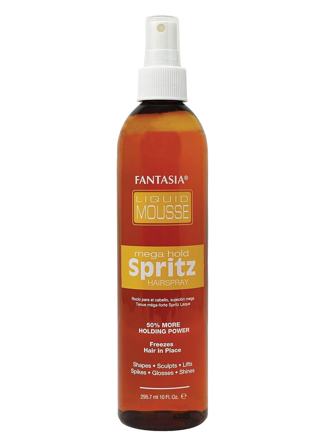 Fantasia Liquid Mousse Spritz Hair Spray Mega Hold 100 Fl Oz Pack of 1