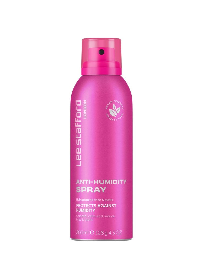 Lee Stafford Frizz Control Hair Spray  Styling  Best Lightweight Anti Humidity Shine Mist Combats Static for a Smoothing Look Weatherproof Shield Blowout Protectant 45 Oz