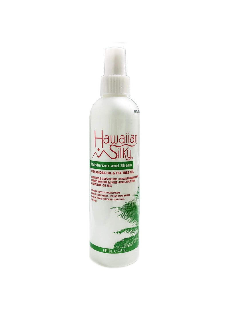 Hawaiian Silky moisturizing and sheen spray White 8 Fl Ounce