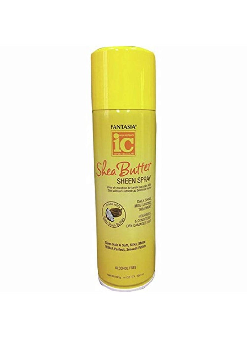 Fantasia IC Shea Butter Sheen Spray 14 oz Bonus
