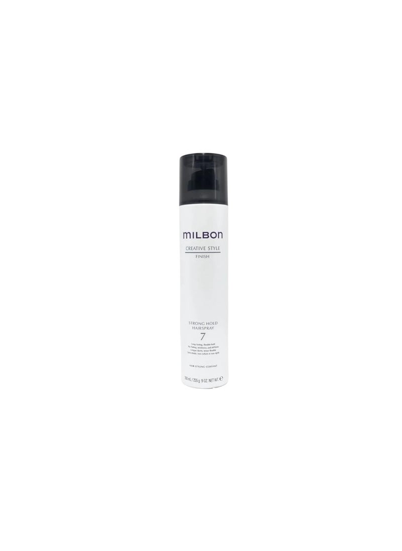Milbon Creative Style Finish Extra Strong Hold Hairspray  10 9 oz