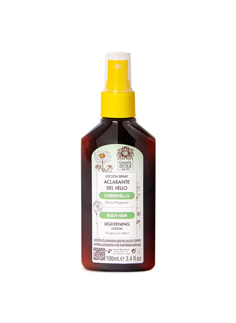 Intea Cubrevello Hair Lightener Lotion  Bottle Spray with Ecologic Natural Chamomile Extract  Paraben and Ammonia FREE  34 oz