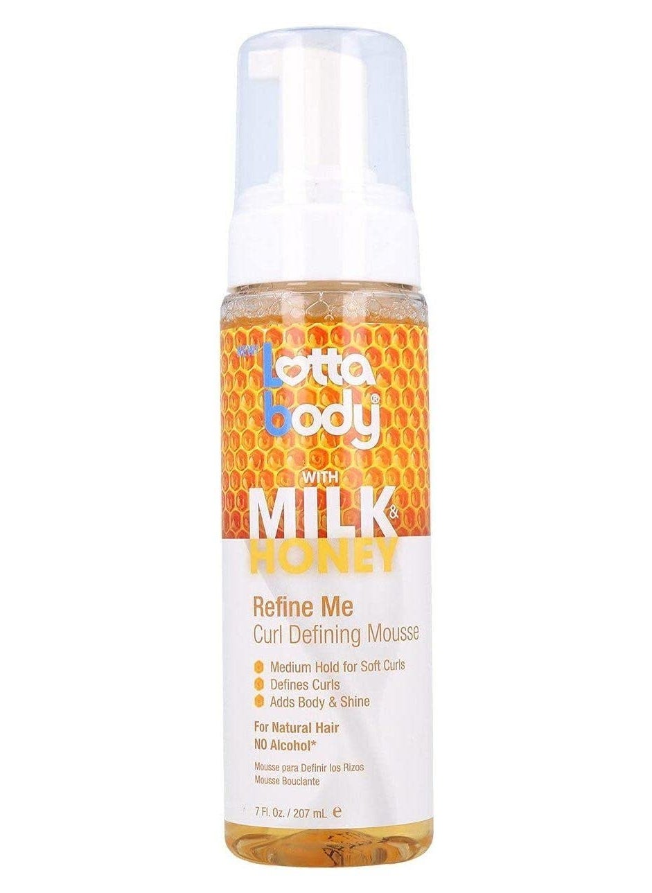 Lotta Body Mousse Curl Define Milk  Honey 7 Ounce Refine Me Pack of 6