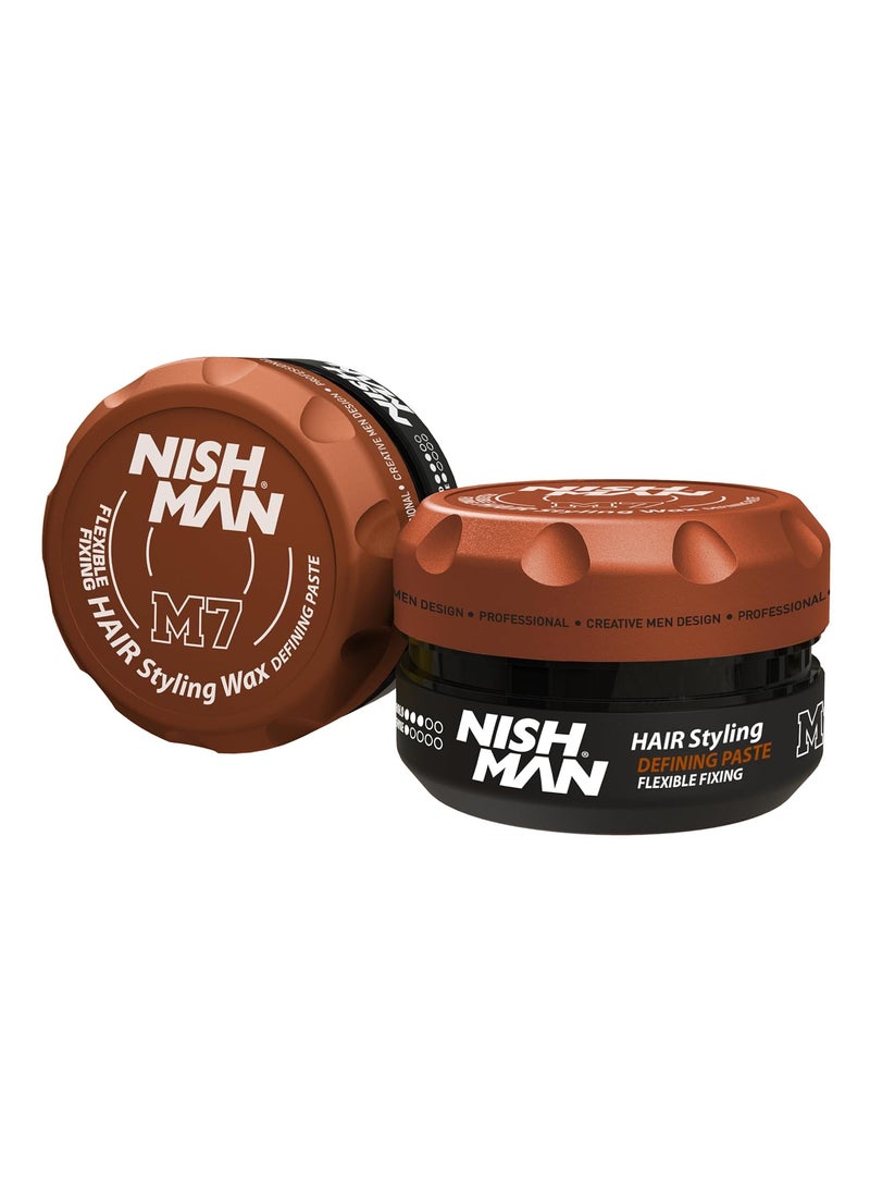 Nishman Hair Styling Defining Paste M7 FLEXIBLE FIXING