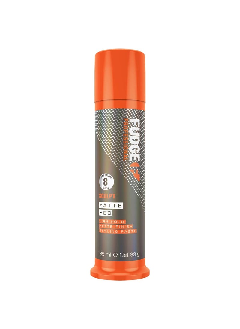 Fudge Sculpt Matte Hed 8 Matte Hold Factor Texture Paste 25 oz